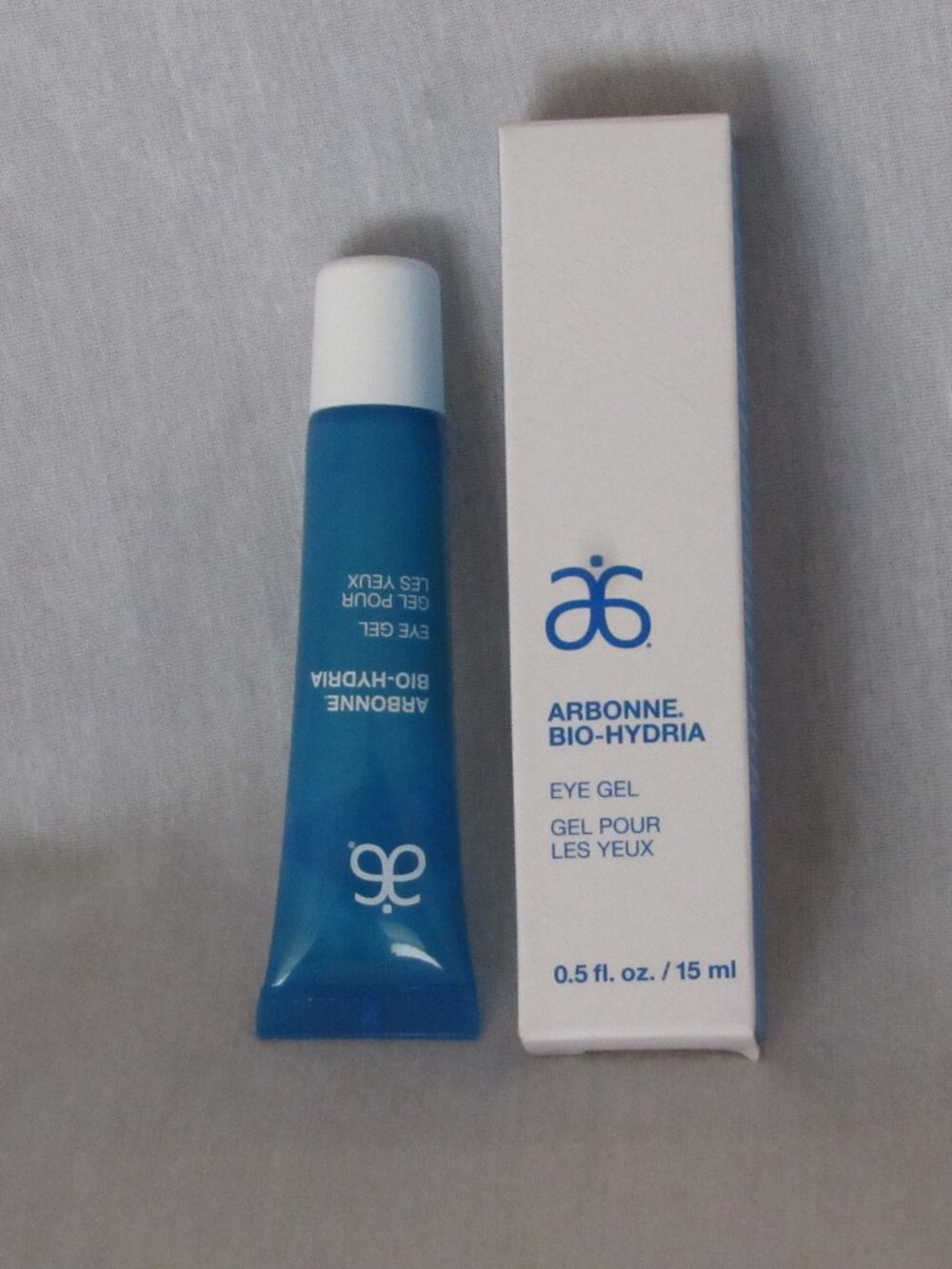 NEW In Box Arbonne Bio-Hydria Eye Gel .05 fl oz